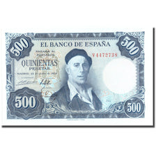 Banknote, Spain, 500 Pesetas, 1954, 1954-07-22, KM:148a, UNC(65-70)