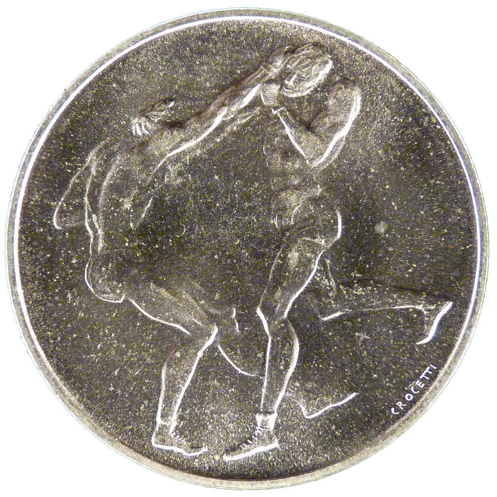 SAN MARINO, 500 Lire, 1980, KM #110, MS(60-62), Silver, 29, 11.00