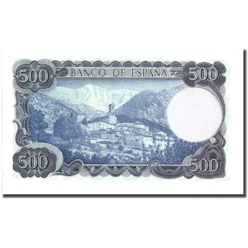 Banknote, Spain, 500 Pesetas, 1971, 1971-07-23, KM:153a, UNC(65-70)