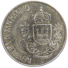 SAN MARINO, 500 Lire, 1981, KM #125, MS(60-62), Silver, 29, 11.00