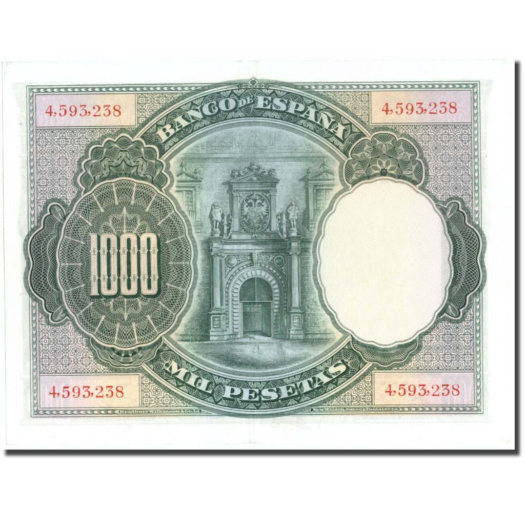 Geldschein, Spanien, 1000 Pesetas, 1925, 1925-07-01, KM:70c, UNZ-