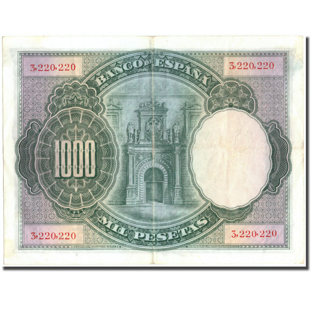 Geldschein, Spanien, 1000 Pesetas, 1925, 1925-07-01, KM:70a, SS