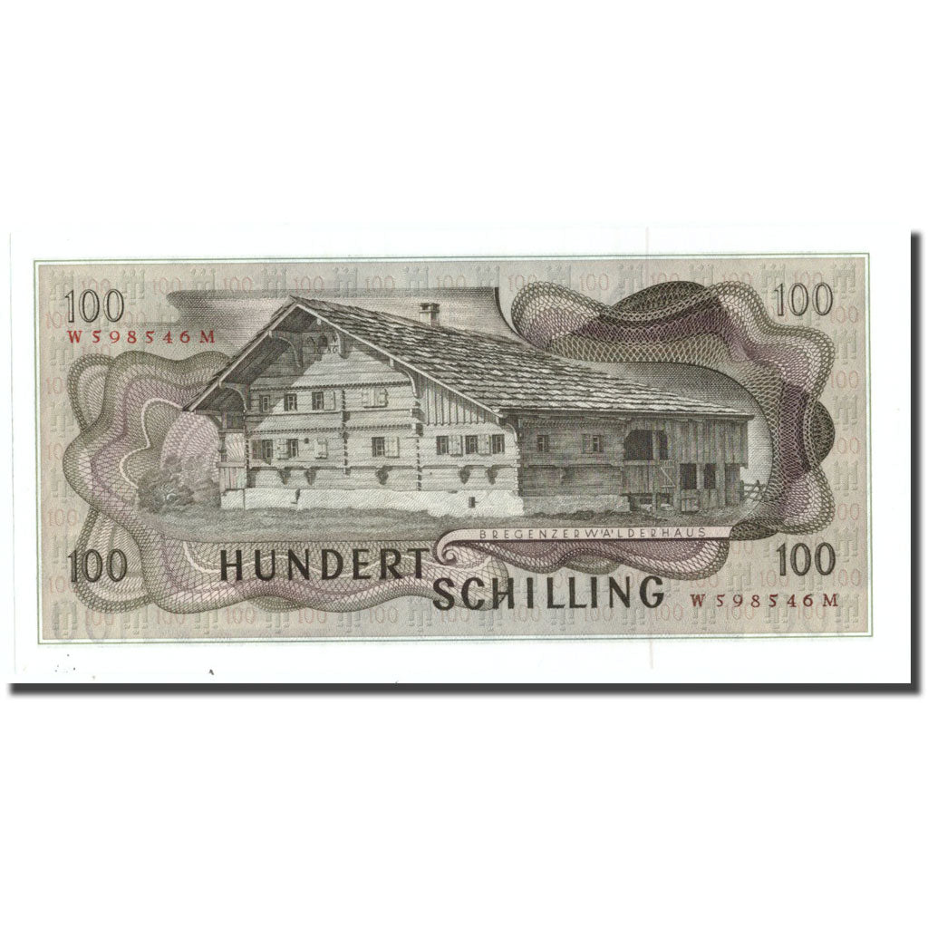 Geldschein, Österreich, 100 Schilling, 1969, 1969, KM:146a, UNZ