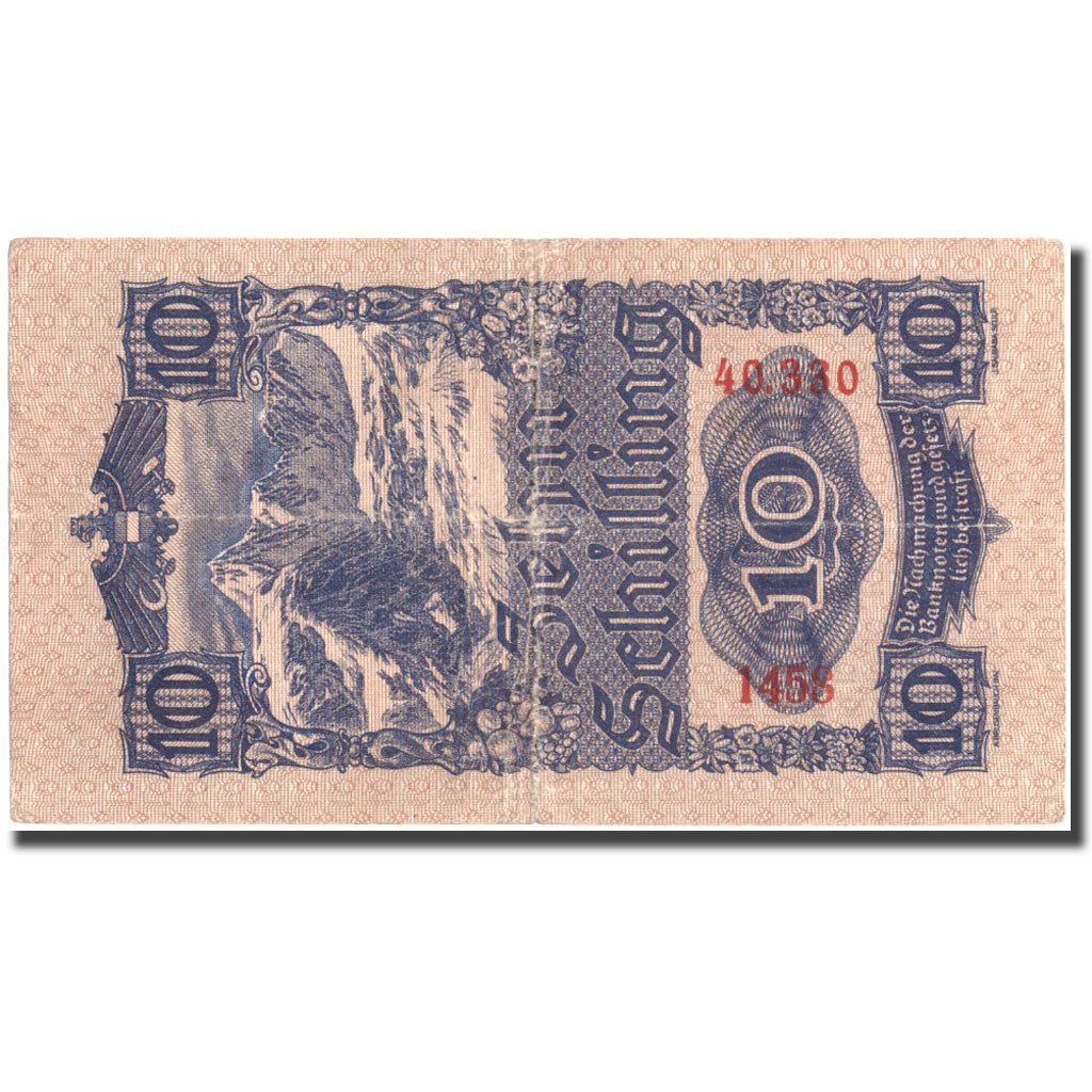 Banknote, Austria, 10 Schilling, 1945, 1945-05-29, KM:114, EF(40-45)