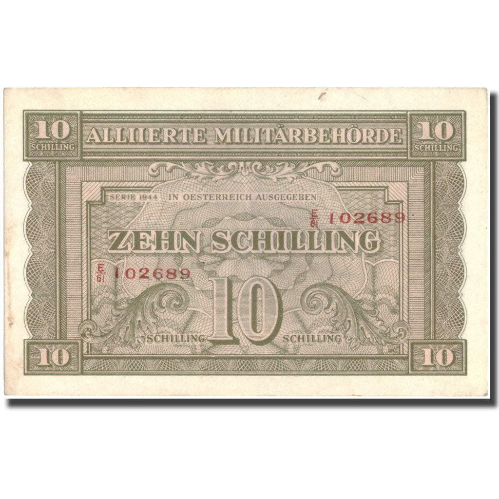 Banknote, Austria, 10 Schilling, 1944, 1944, KM:106, EF(40-45)