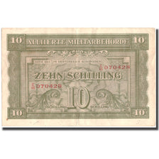 Geldschein, Österreich, 10 Schilling, 1944, 1944, KM:106, SS