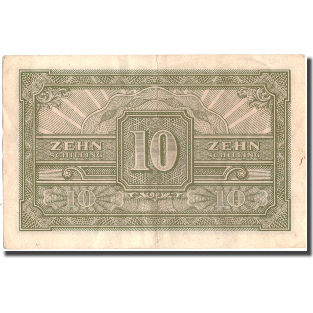 Geldschein, Österreich, 10 Schilling, 1944, 1944, KM:106, SS