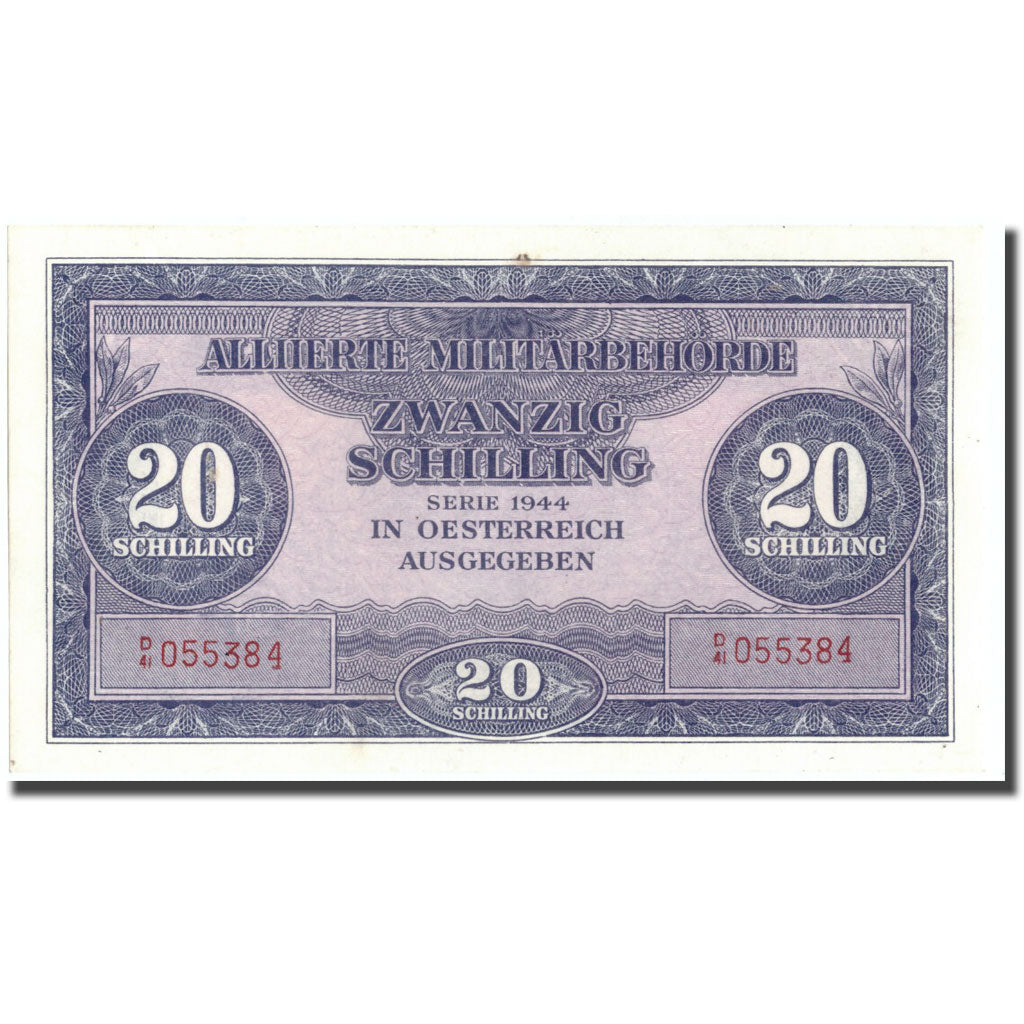 Banknote, Austria, 20 Schilling, 1944, 1944, KM:107, UNC(64)