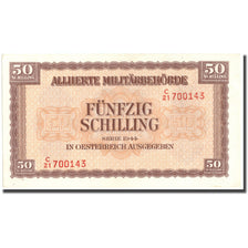 Banknote, Austria, 50 Schilling, 1944, 1944, KM:109, AU(55-58)
