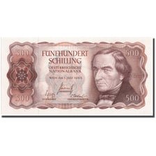 Geldschein, Österreich, 500 Schilling, 1965, 1965-04-01, KM:139a, UNZ-