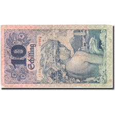Banknote, Austria, 10 Schilling, 1927, 1927-01-03, KM:94, VF(20-25)