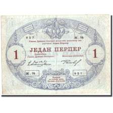 Billet, Montenegro, 1 Perper, 1914, 1914, KM:15, TTB