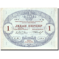 Billete, 1 Perper, 1914, Montenegro, 1914, KM:15, MBC+