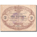 Biljet, Montenegro, 2 Perpera, 1914, 1914, KM:16, TB