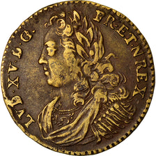 France, Token, Louis XV, Prise de Fontarabie, History, VF(30-35), Copper