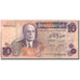 Banconote, Tunisia, 10 Dinars, 1973, 1973-10-15, KM:72, MB