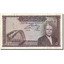 Banknote, Tunisia, 5 Dinars, KM:60, VF(30-35)