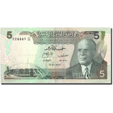 Banconote, Tunisia, 5 Dinars, 1972, 1972-08-03, KM:68a, BB
