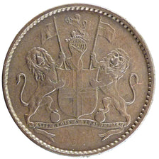 Saint Helena, 1/2 Penny, 1821, KM #4, AU(50-53), Bronze, 9.30