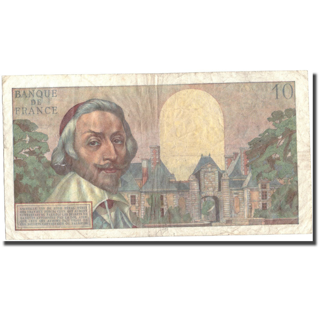Frankreich, 10 Nouveaux Francs, 10 NF 1959-1963 ''Richelieu'', 1959, 1959-07-02