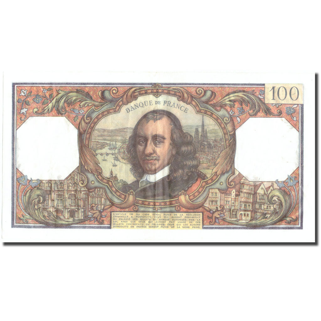 Francia, 100 Francs, 100 F 1964-1979 ''Corneille'', 1976, 1976-08-05, MBC+