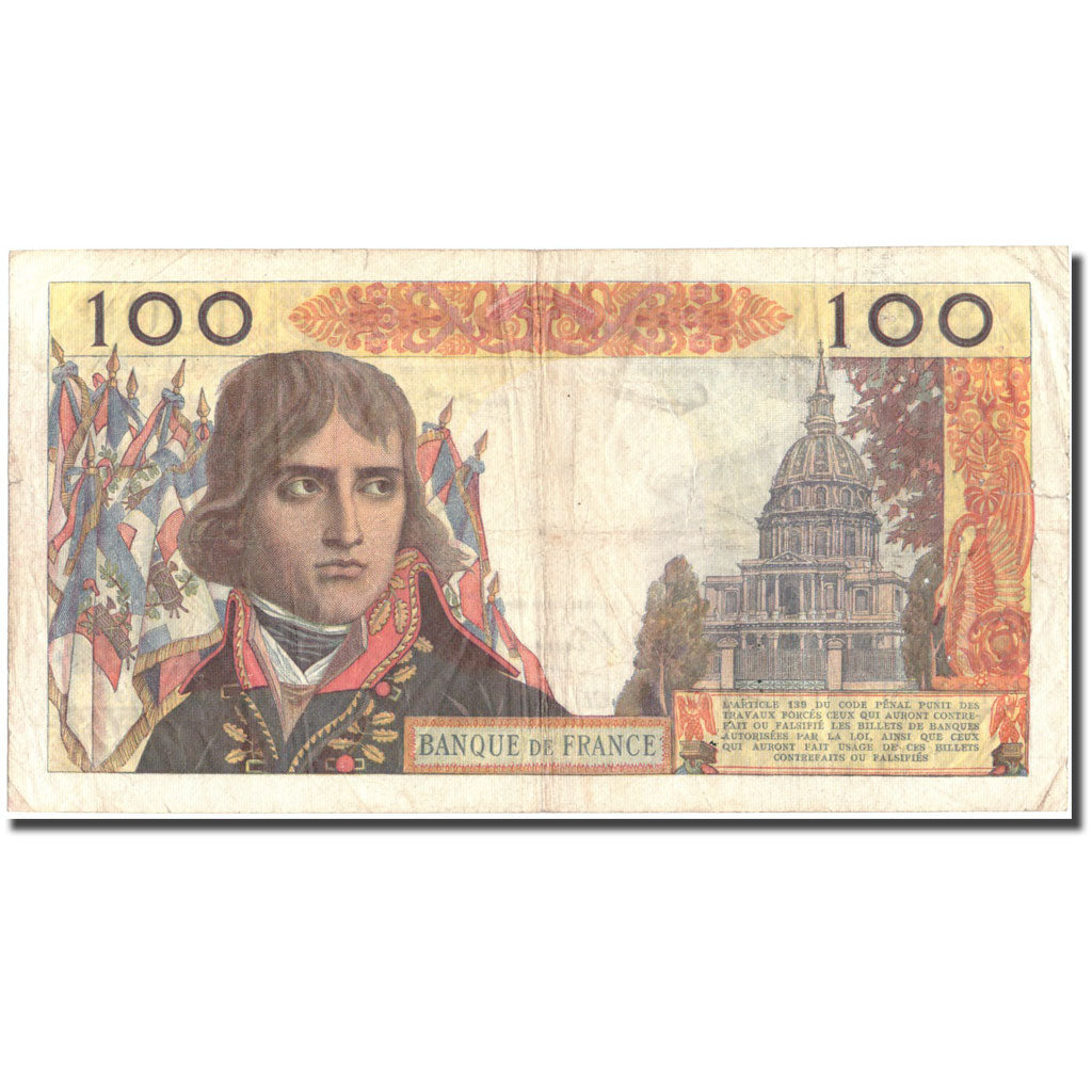 France, 100 Nouveaux Francs, 100 NF 1959-1964 ''Bonaparte'', 1959, 1959-12-03