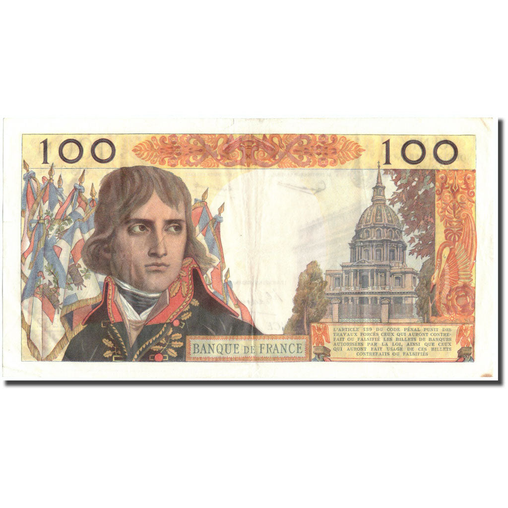 France, 100 Nouveaux Francs, 100 NF 1959-1964 ''Bonaparte'', 1963, 1963-10-10