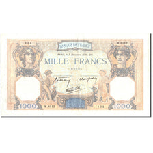 Francia, 1000 Francs, 1 000 F 1927-1940 ''Cérès et Mercure'', 1939