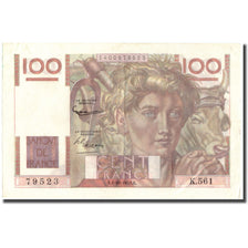 Francia, 100 Francs, 100 F 1945-1954 ''Jeune Paysan'', 1953, 1953-10-01, BB