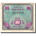 Francia, 10 Francs, 1944 Flag/France, 1944, 1944, BB, Fayette:VF18.1, KM:116a