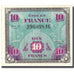 Frankrijk, 10 Francs, 1944 Flag/France, 1944, 1944, TTB, Fayette:VF18.1, KM:116a
