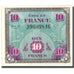 Francia, 10 Francs, 1944 Flag/France, 1944, 1944, BB, Fayette:VF18.1, KM:116a
