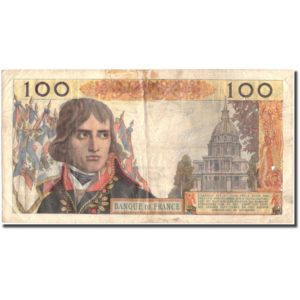 Frankreich, 100 Nouveaux Francs, 100 NF 1959-1964 ''Bonaparte'', 1961