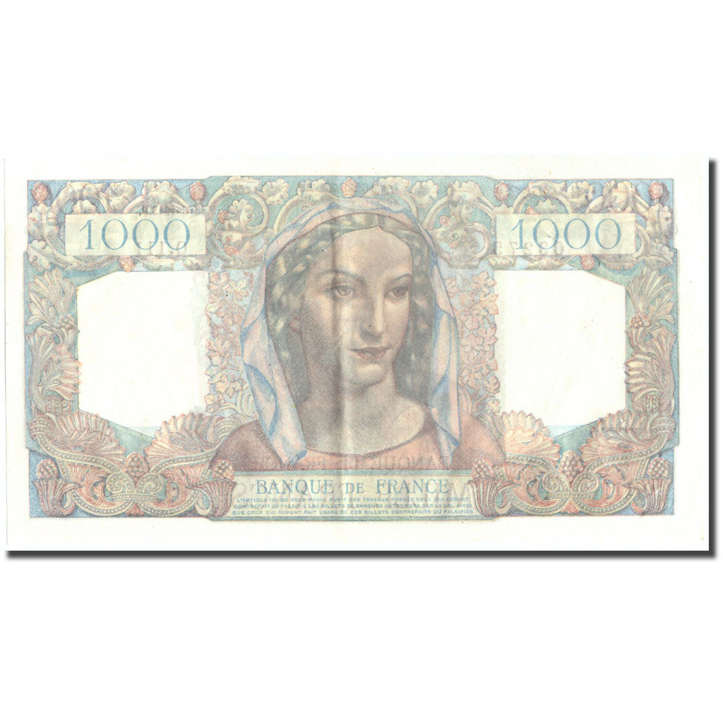 Frankreich, 1000 Francs, 1 000 F 1945-1950 ''Minerve et Hercule'', 1945