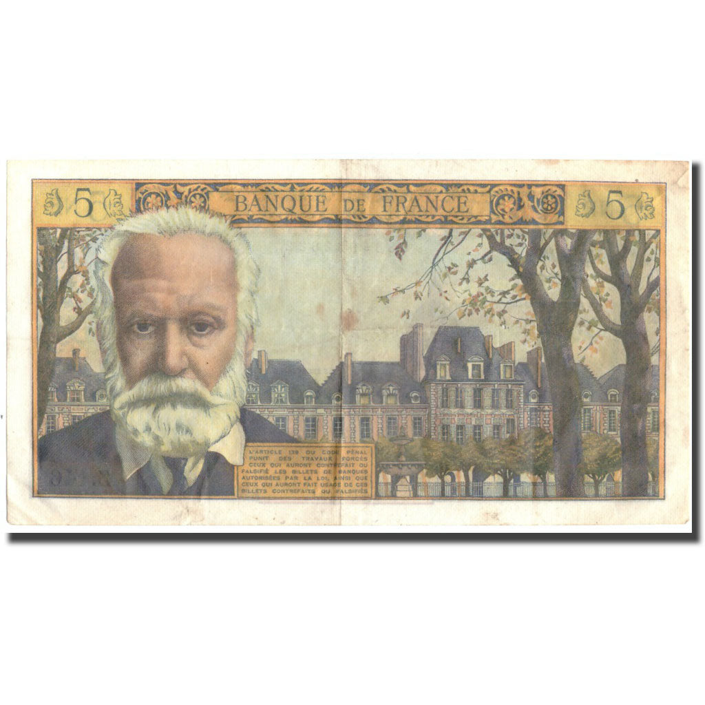 Frankreich, 5 Nouveaux Francs, 5 NF 1959-1965 ''Victor Hugo'', 1965, 1965-05-06