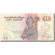 Banknote, Egypt, 50 Piastres, 1981-1983, KM:55, UNC(65-70)