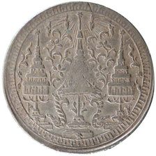 Thailand, 1 Baht, 1860, EF(40-45), Silver, 15.30