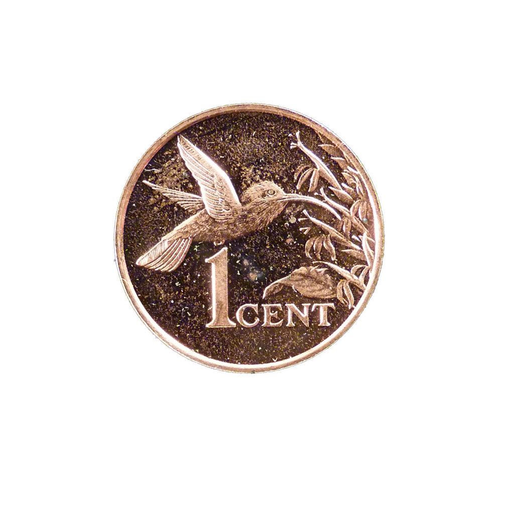 TRINIDAD & TOBAGO, Cent, 1975, Franklin Mint, KM #25, MS(65-70), Bronze, 17.8,..