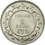 Moneda, Túnez, Muhammad al-Nasir Bey, Franc, 1915, Paris, EBC+, Plata