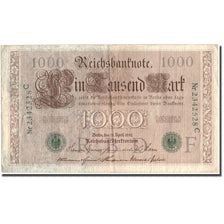 Banknote, Germany, 1000 Mark, 1910, 1910-04-21, KM:45b, VF(30-35)
