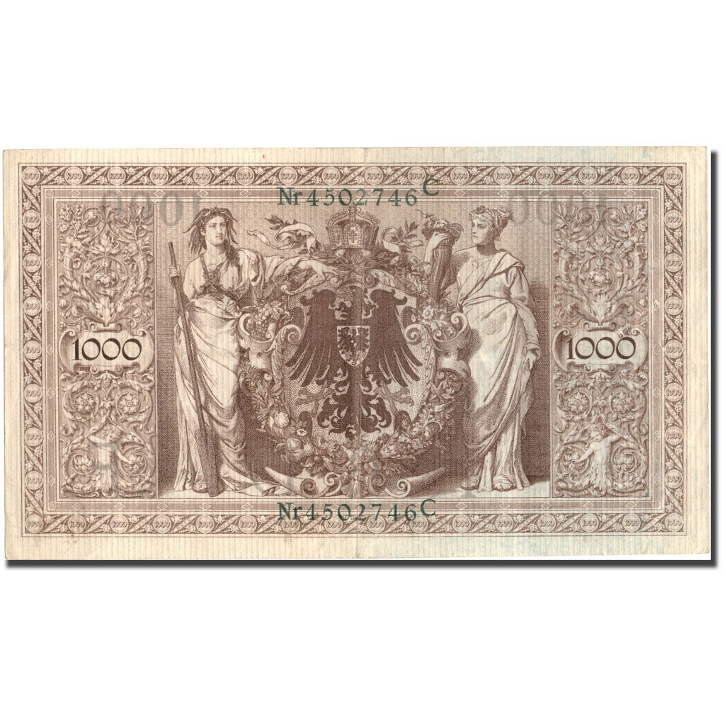 Banknote, Germany, 1000 Mark, 1910, 1910-04-21, KM:45b, EF(40-45)