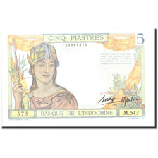 Banknote, FRENCH INDO-CHINA, 5 Piastres, Undated (1932-1939), KM:55b, UNC(63)