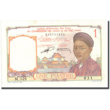 Banknote, FRENCH INDO-CHINA, 1 Piastre, Undated (1953), KM:92, UNC(60-62)
