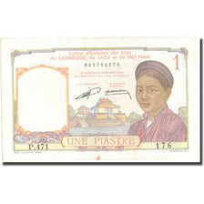 Banconote, INDOCINA FRANCESE, 1 Piastre, Undated (1953), KM:92, SPL