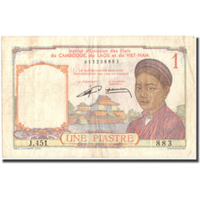 Banknote, FRENCH INDO-CHINA, 1 Piastre, Undated (1932-1939), KM:92, EF(40-45)