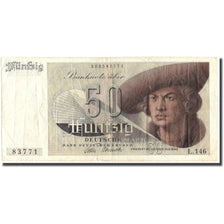 Banknote, GERMANY - FEDERAL REPUBLIC, 50 Deutsche Mark, 1948, 1948-12-09