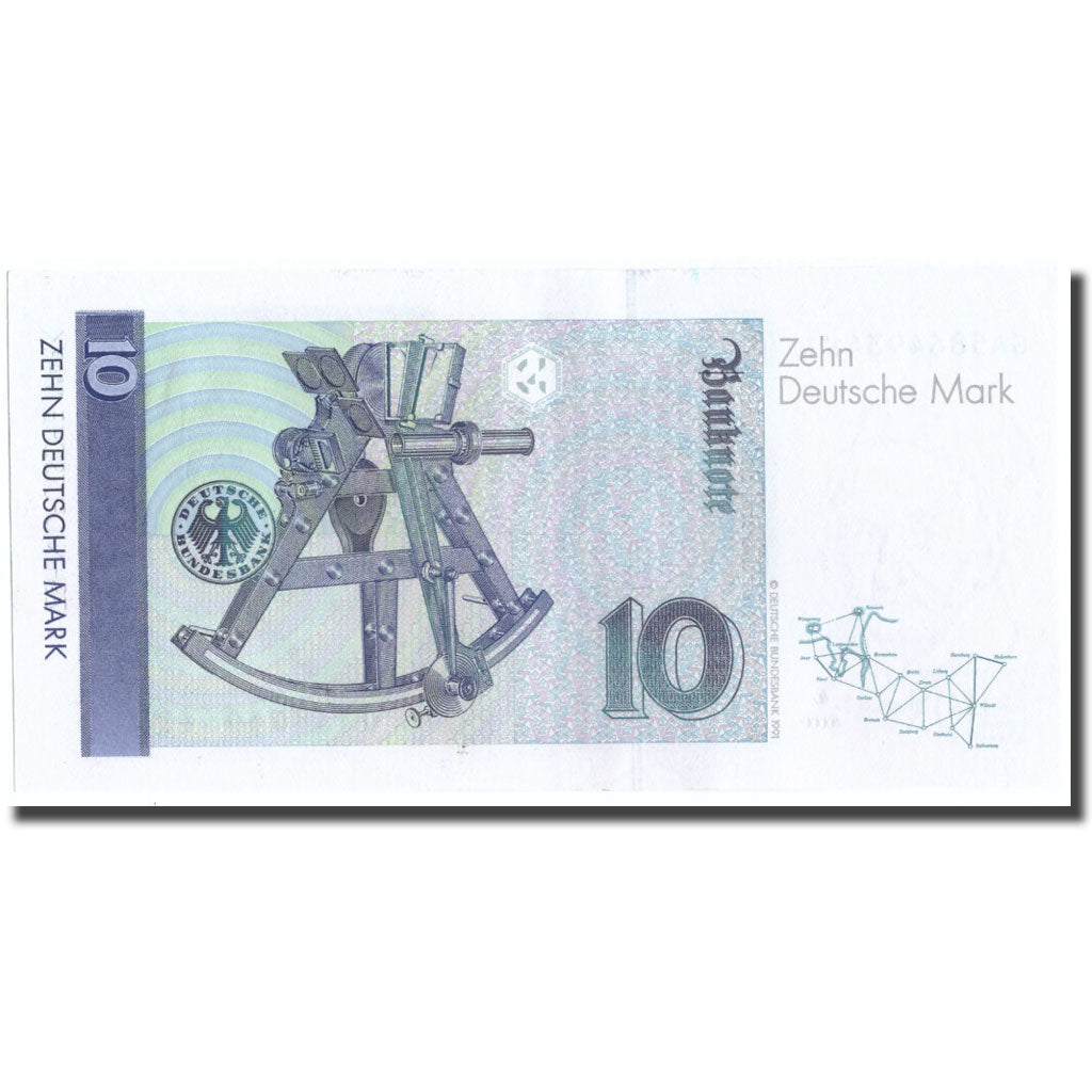 Banknote, GERMANY - FEDERAL REPUBLIC, 10 Deutsche Mark, 1993, 1993-10-01