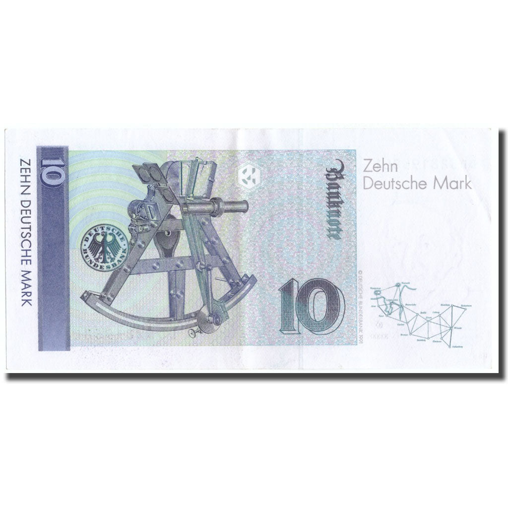 Banknote, GERMANY - FEDERAL REPUBLIC, 10 Deutsche Mark, 1993, 1993-10-01