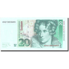 Banknote, GERMANY - FEDERAL REPUBLIC, 20 Deutsche Mark, 1991, 1991-08-01