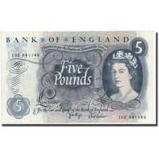 Banknote, Great Britain, 5 Pounds, Undated (1970-1971), KM:375c, AU(55-58)